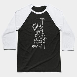 Connecting v1 White Baseball T-Shirt